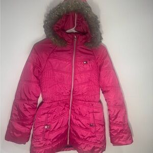 Tommy Hilfiger Pink Kids Puffer Jacket